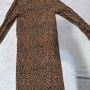 Bebe Leopard Dress